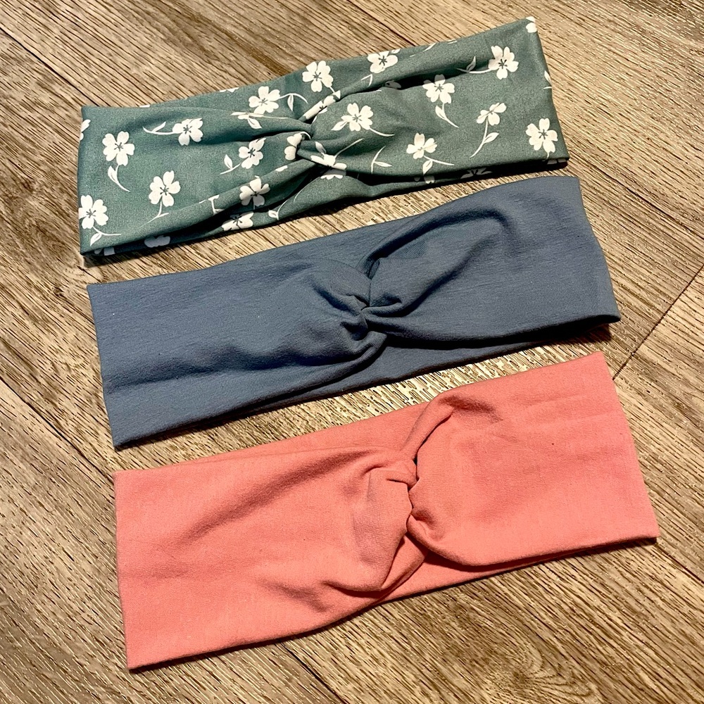 Spring Pastel Twist Wide Headbands NEW